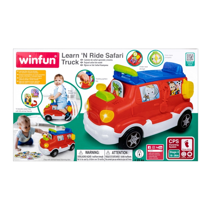 Winfun Learn 'N Ride Safari Truck — view 3